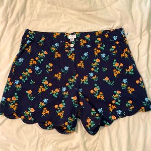 Crown & Ivy plus 18W scallop shorts